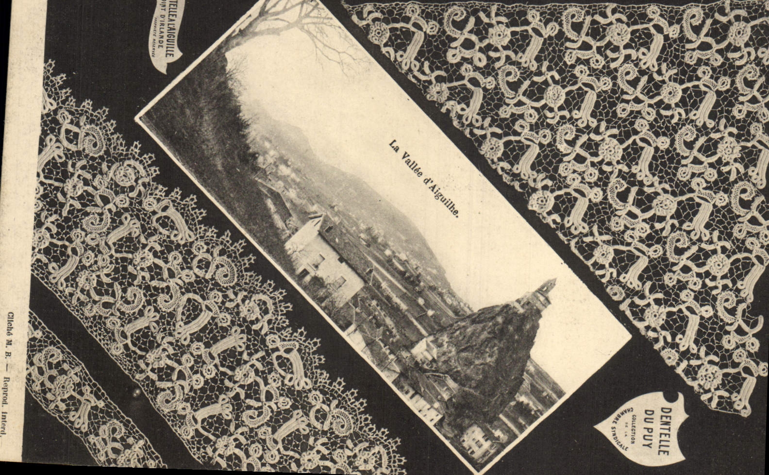 CPA Folklore Dentelle Dentelliere La vallee d'Aiguilhe