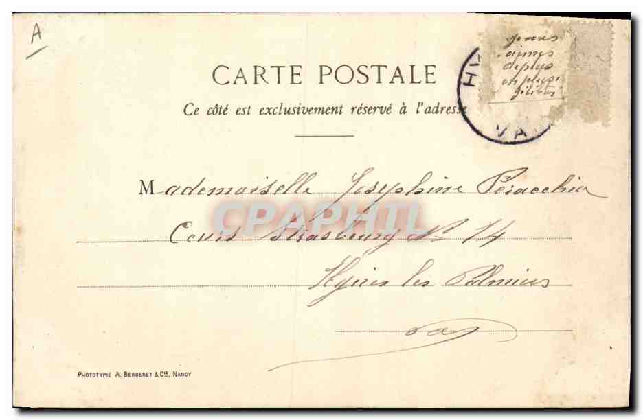 CPA Folklore Dentelle Dentelliere Chantilly — Verso