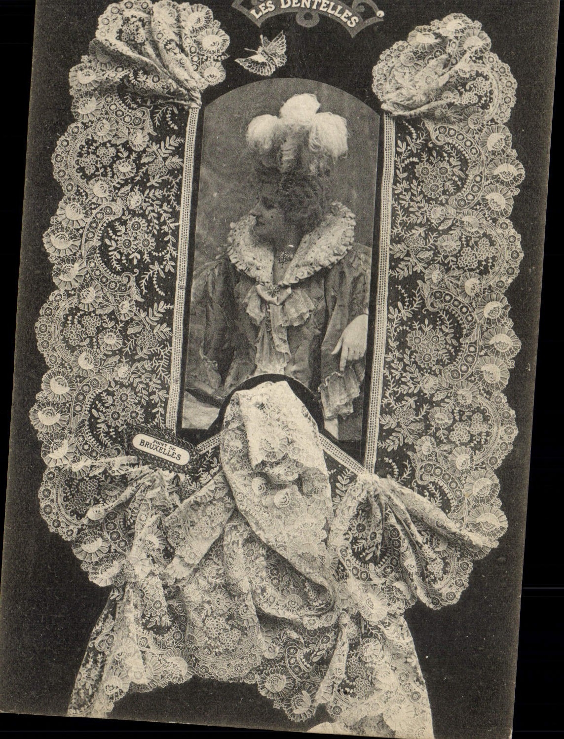 CPA Folklore Dentelle Dentelliere Bruxelles
