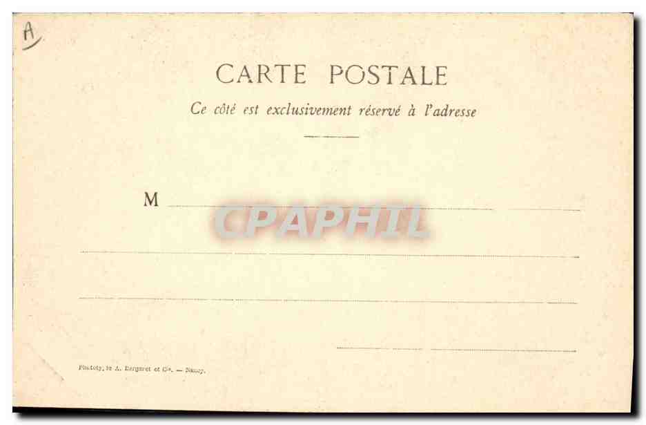 CPA Folklore Dentelle Dentelliere Point d'Angleterre — Verso