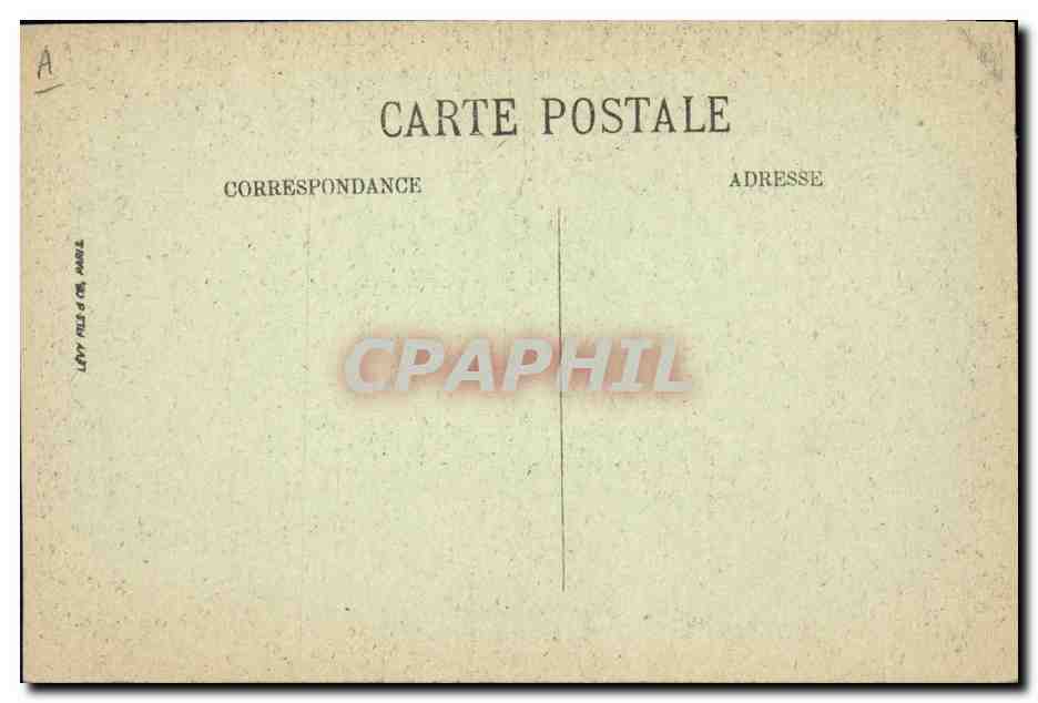CPA Folklore Dentelle Dentelliere Point d'Alencon L'hotel de ville  — Verso