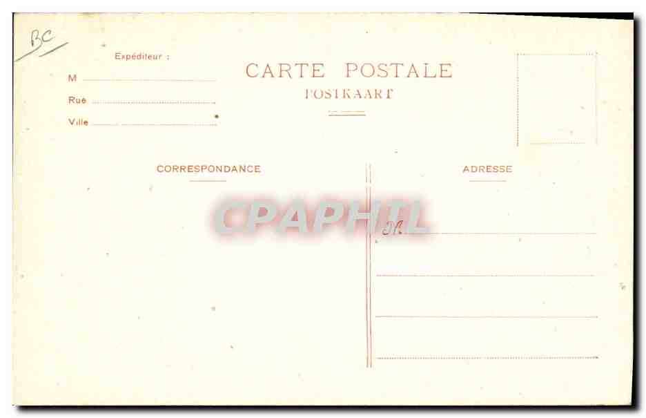 CPA Folklore Dentelle Dentelliere Dentellieres flamandes — Verso