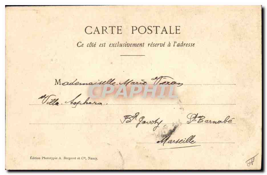 CPA Folklore Dentelle Dentelliere Valencienne — Verso