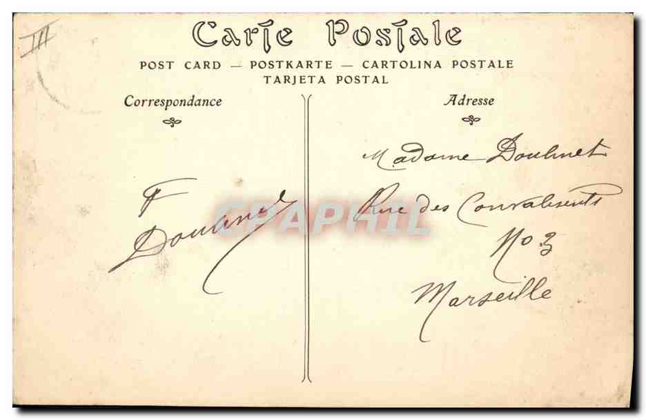 CPA Folklore Dentelle Dentelliere Vieilles dentelles Normandie — Verso