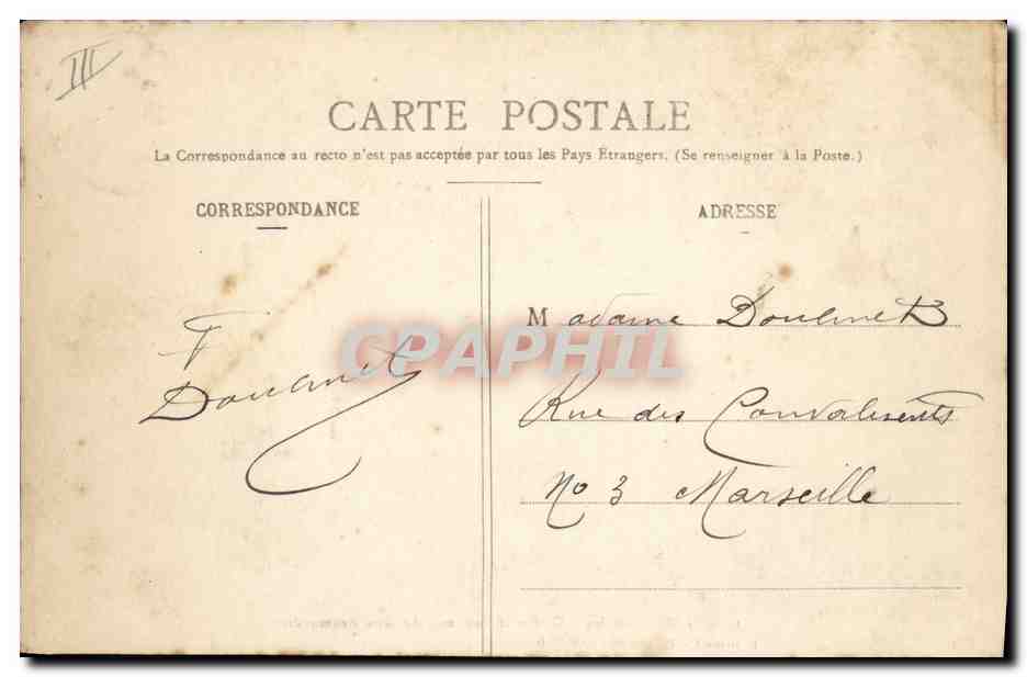 CPA Folklore Dentelle Dentelliere Normandie — Verso