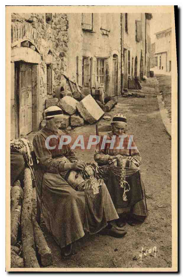 CPA Folklore Dentelle Dentelliere de la ville Haute Loire