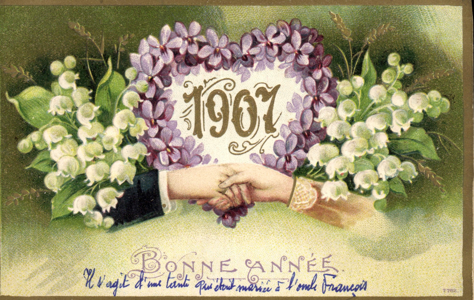 Main tendue — 1907 — éditeur inconnu, n° 7765