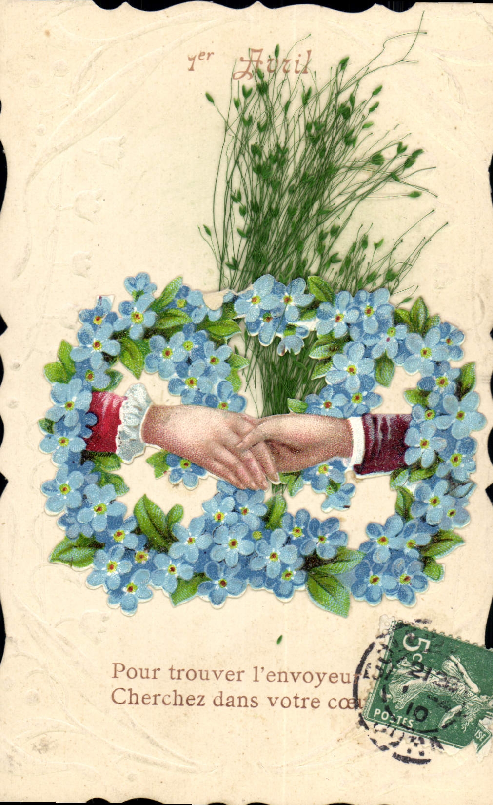 1er Avril — Jour de la Fête des Fleurs — éditeur inconnu