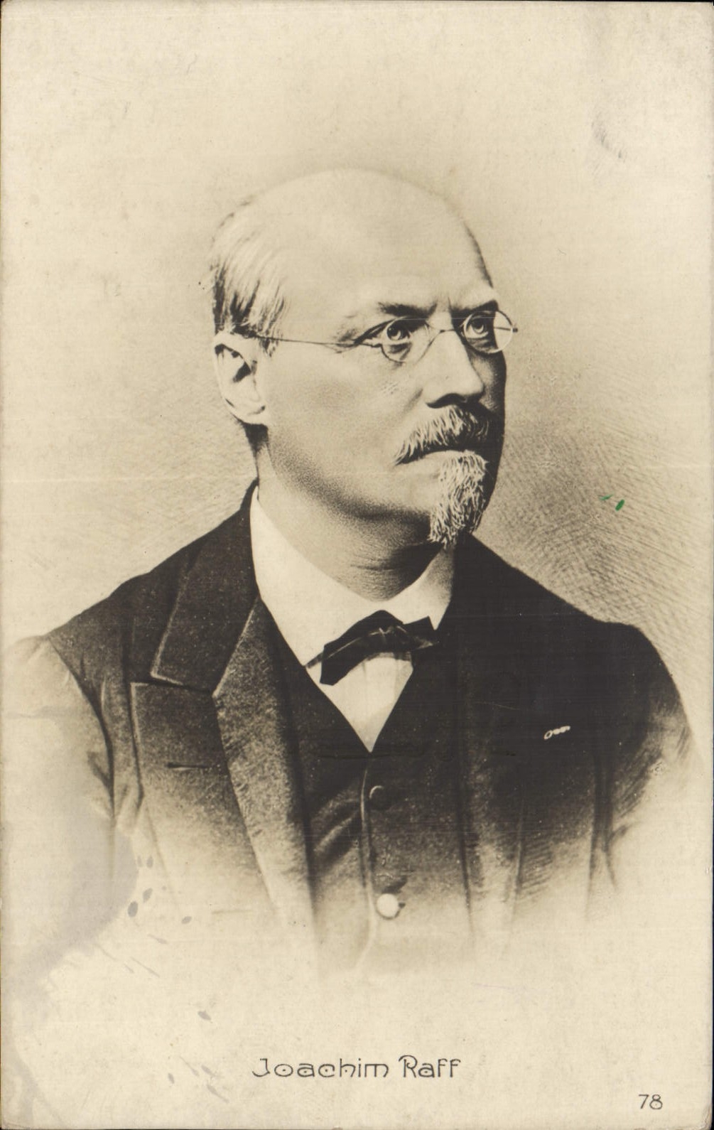 Joachim Raff — portrait — Broilkoepf & Härtel, n° 78