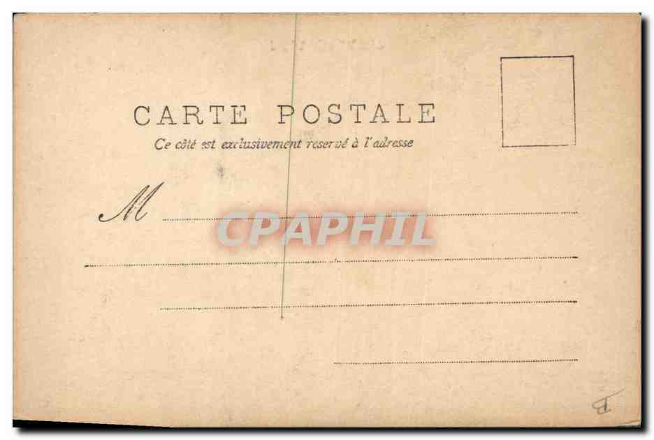 CPA Paul Bourget  — Verso