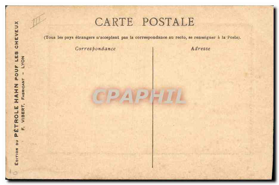CPA Manon Lescaut Collection Petrole Hahn Cheveux  — Verso