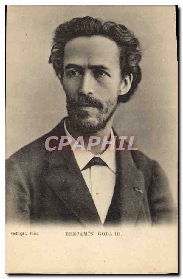 Benjamin Godard — Portrait — Reutlinger, Paris