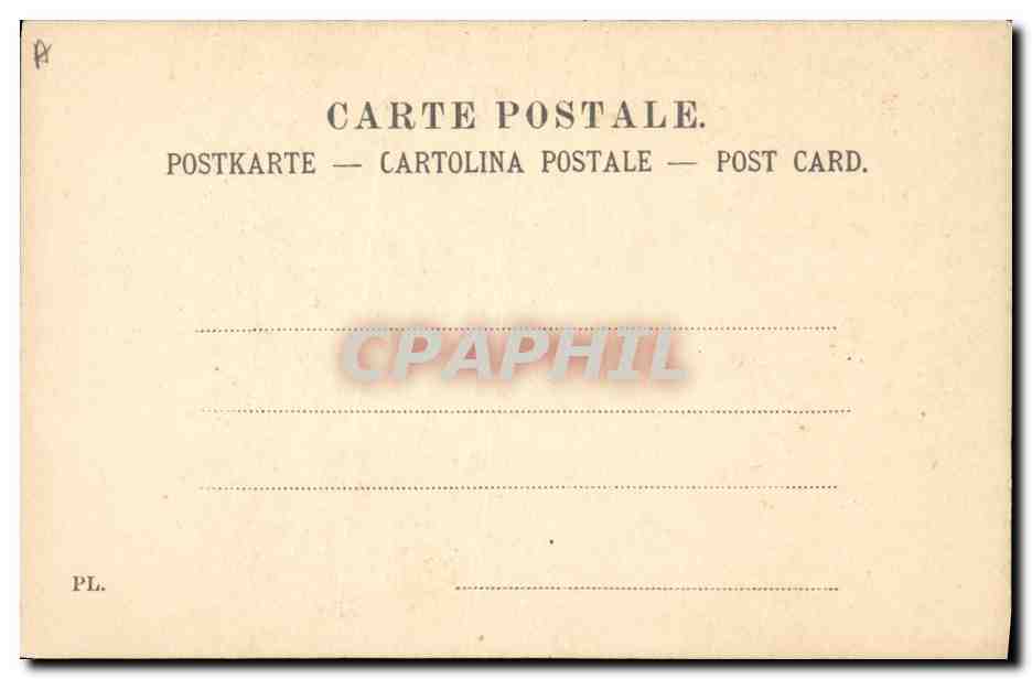 CPA louis Diemer — Verso