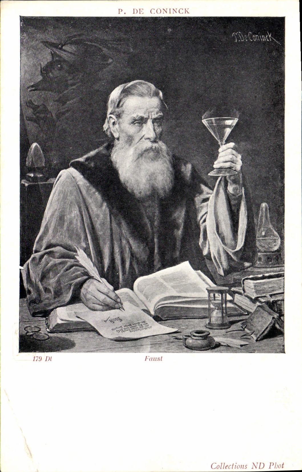 P. De Coninck — Faust — Collections ND Phot - Recto