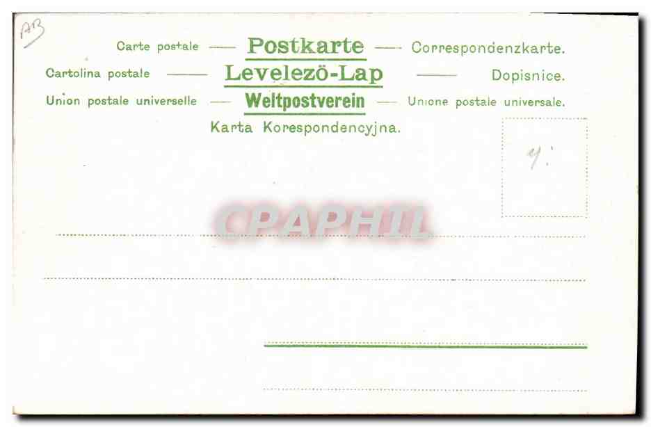 Cavalier à cheval — forêt — Éditeur ESP, série 509 — Reverso