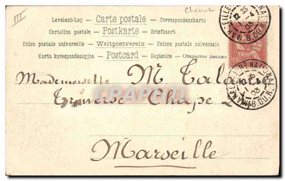 CPA Cheval Hippisme Equitation  — Verso