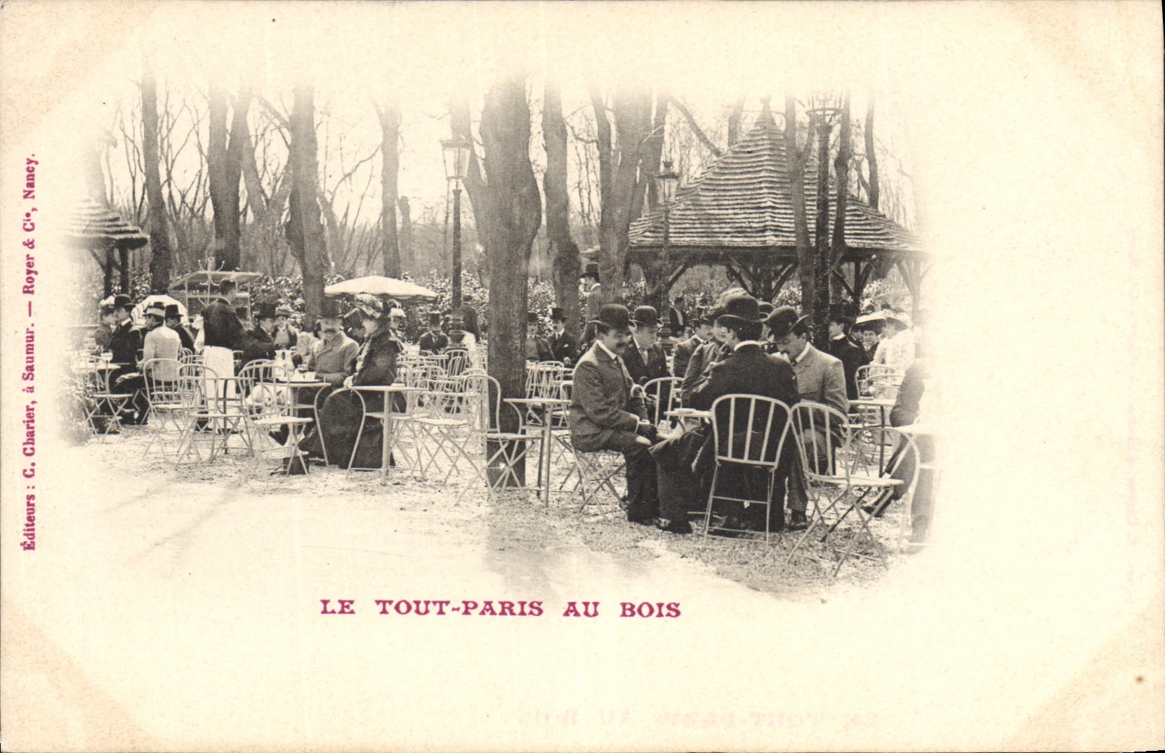 Le Tout-Paris au Bois — Nancy — Éditeur : C. Charlier & Cie, Nancy