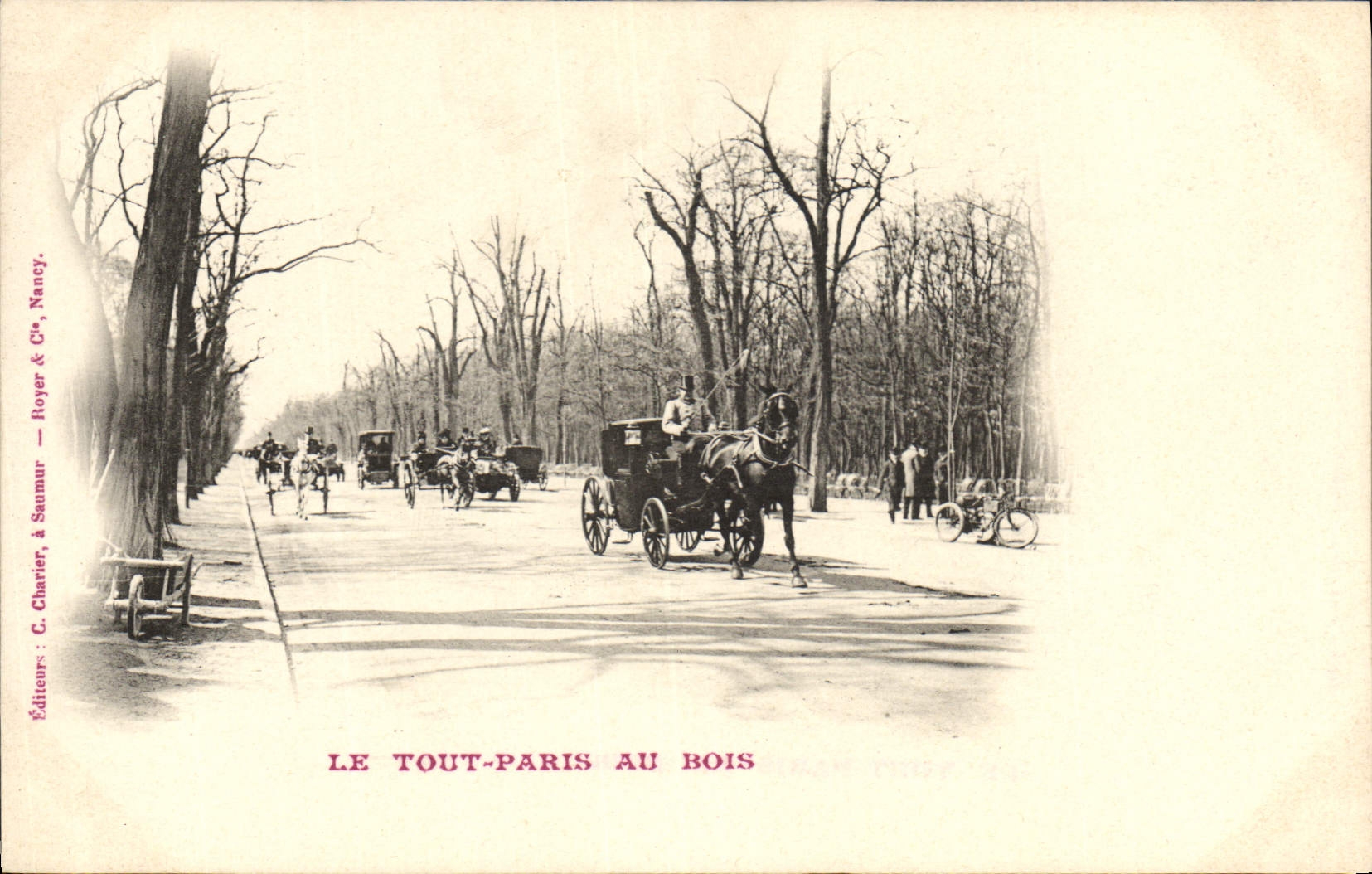 Le Tout-Paris au Bois — Éditeur : C. Charlier & Cie, Nancy