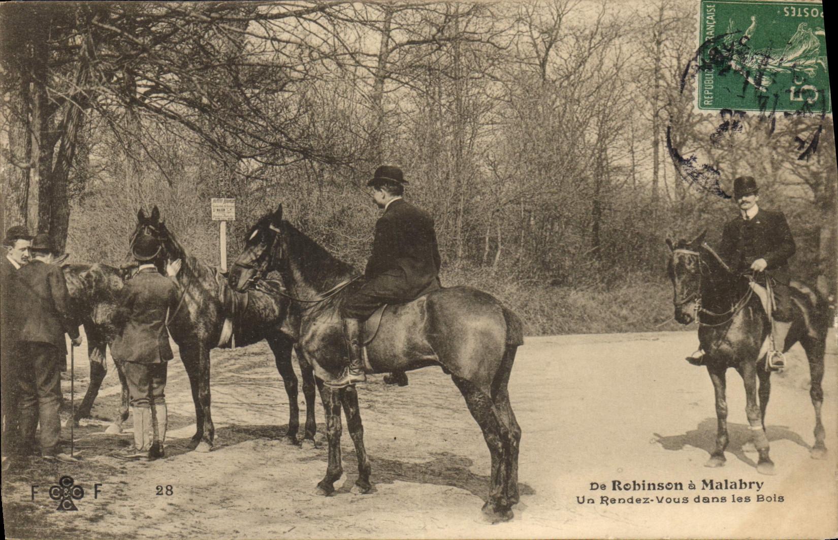 De Robinson à Malabry — Un Rendez-Vous dans les Bois — De Robinson