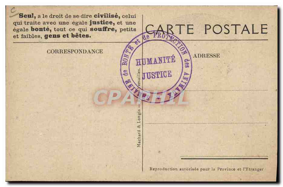 Un travailleur conscient — exploitation animale et humaine — Machard & Longis — Verso