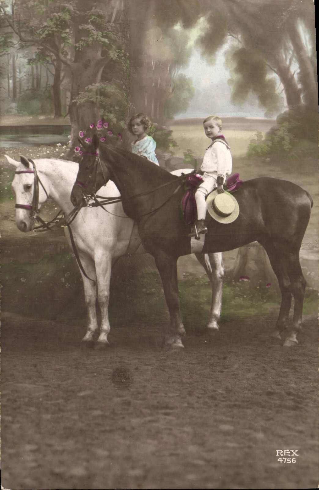 CPA Cheval Hippisme Equitation Enfants 