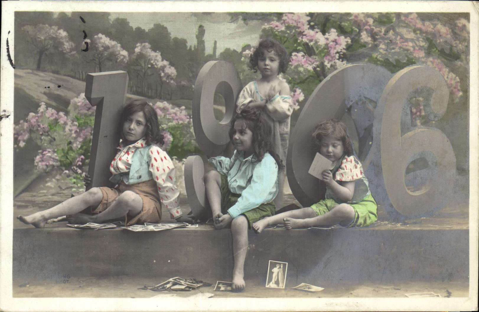 CPA Fantaisie Enfants Annee 1906 