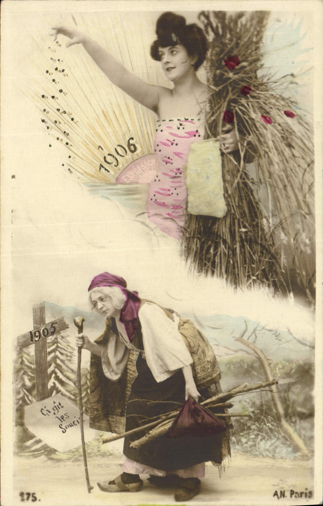 Gigot les Soucie — scène de carnaval — AN. Paris n°275