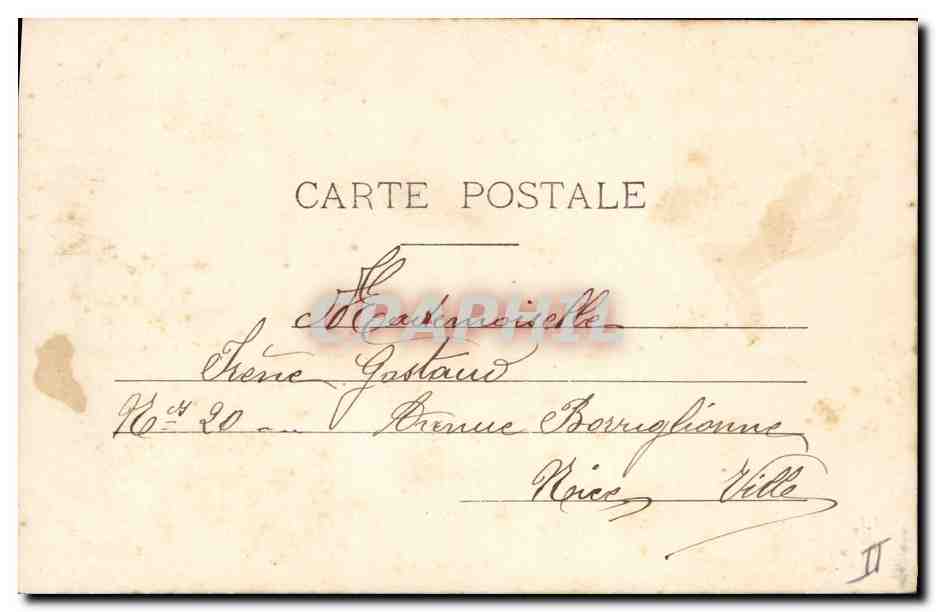 Gigot les Soucie — scène de carnaval — AN. Paris n°275 — Verso