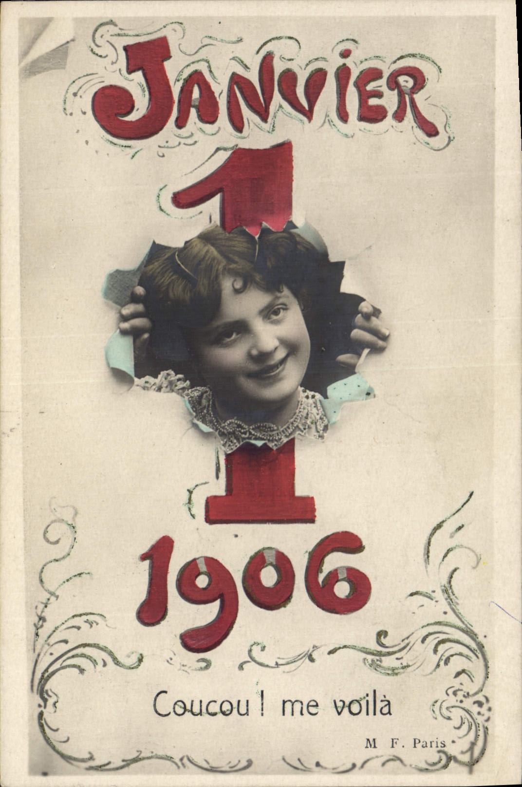Janvier 1906 — Premier jour de l'année — M. F. Paris