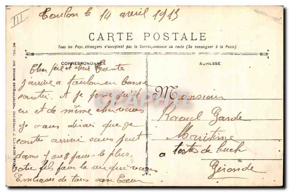 Voltaire — Cuirassé d'Escadre à turbines — Marine Militaire Française — Reverso