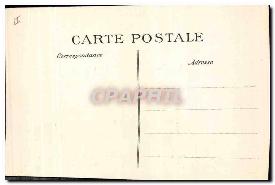 CPA Bateau de Guerre Verite Cuirasse d'escadre  — Verso