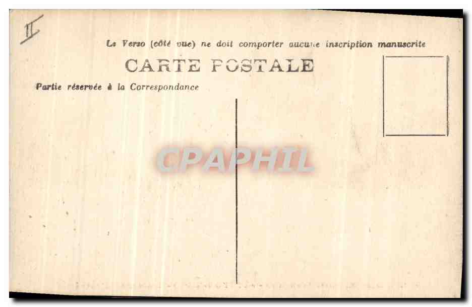 CPA Bateau de Guerre Le Victor Hugo Croiseur Cuirasse  — Verso