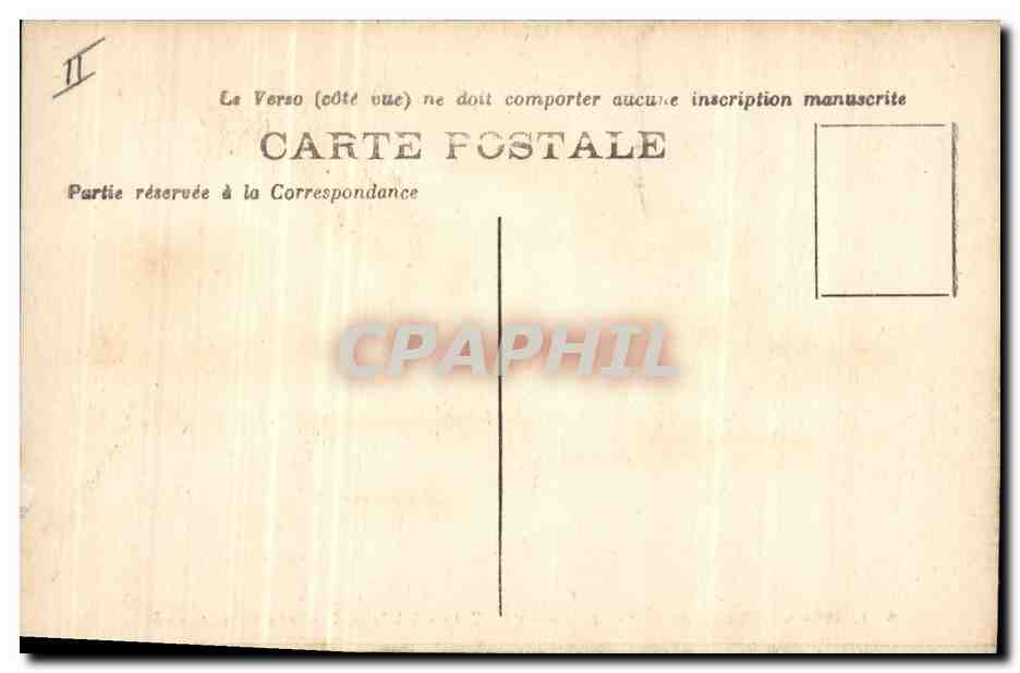 Marine Militaire Française - « VICTOR-HUGO » Croiseur-Cuirassé — série 510 — Verso