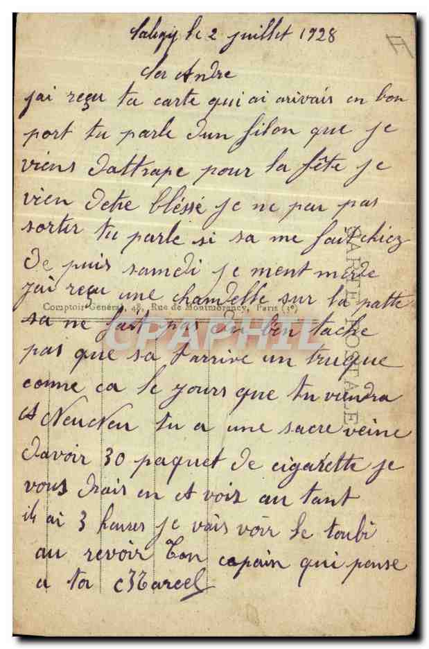 Brest - Le Voltaire — carte postale n°12 — Reverso