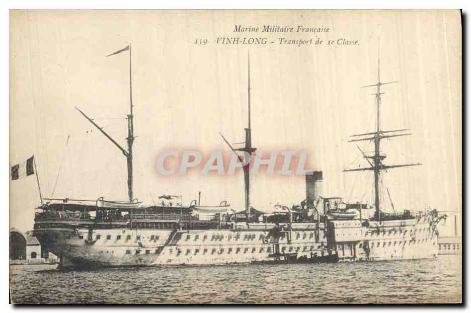 Vinh-Long — Transport de 1e Classe — Marine Militaire Française