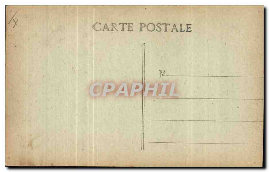 CPA Bateau de Guerre Victor Hugo  — Verso
