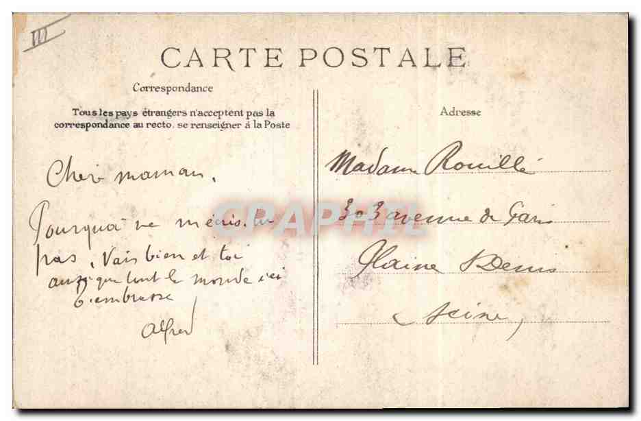 CPA Folklore Le rendez vous en Bretagne  — Verso
