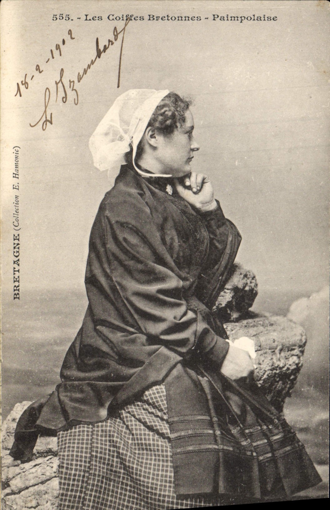 CPA Folklore Paimpolaise 
