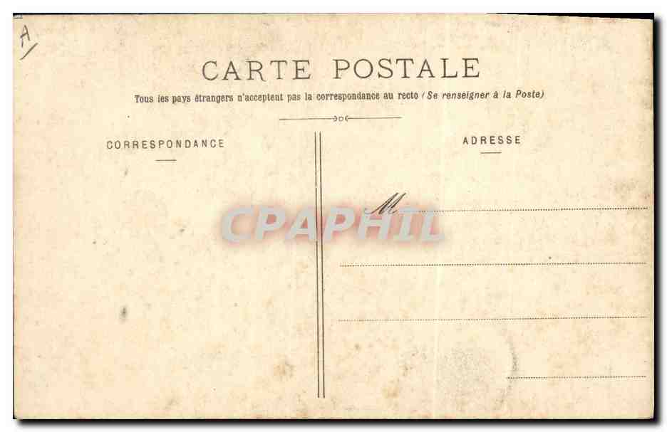 CPA Folklore Paysanne de Baud Morbihan  — Verso