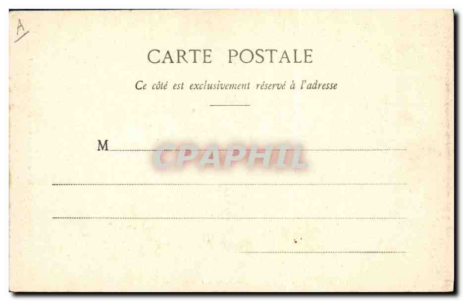 CPA Folklore Pontivy Que de puces  — Verso
