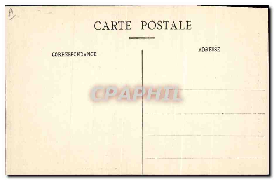 CPA Folklore Artisane de Baud  — Verso