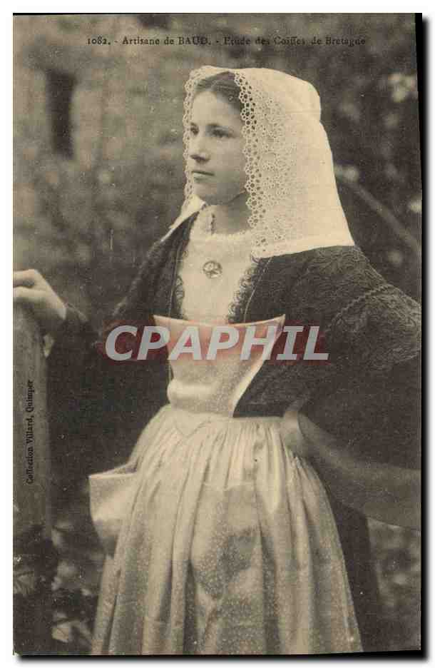 CPA Folklore Artisane de Baud 
