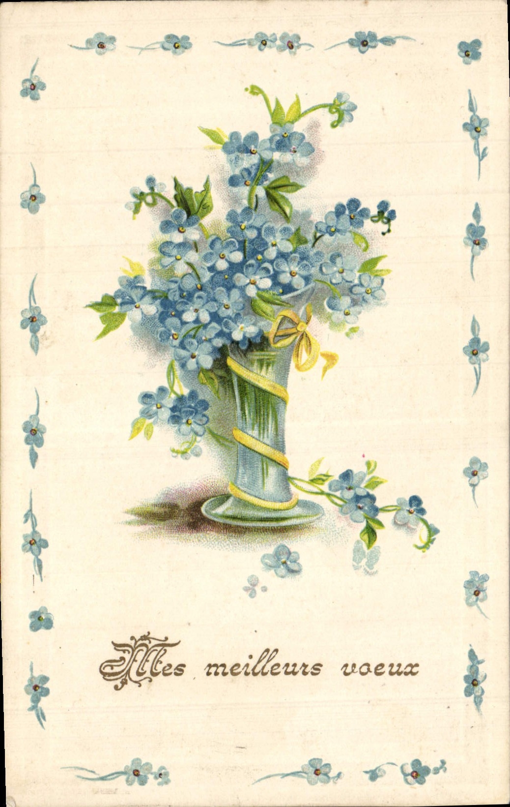 CPA Fantaisie Fleurs 