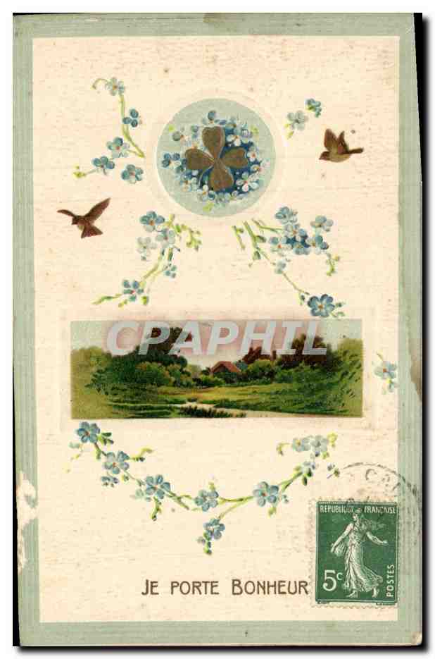 CPA Fantaisie Fleurs 