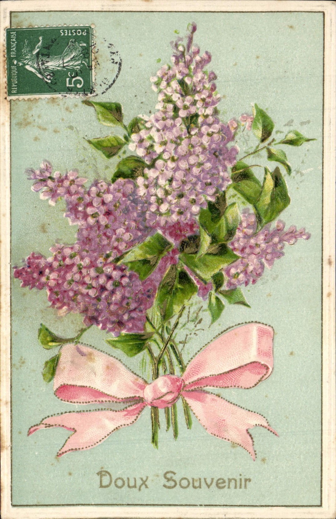 CPA Fantaisie Fleurs 