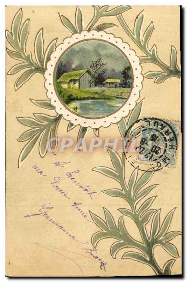 CPA Fantaisie Fleurs 