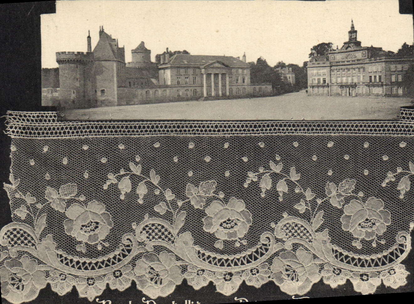 CPA Dentelle Ecole Dentelliere de Point d'Alencon