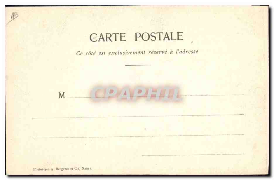 CPA Dentelle Dentelliere Point d'Alencon — Verso