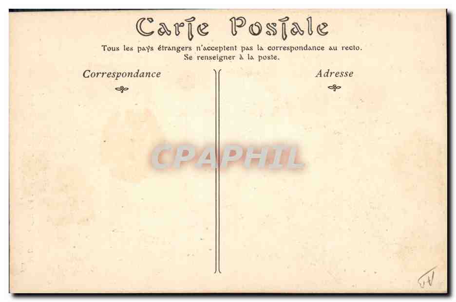 CPA Dentelle Dentelliere Musee de Cluny Dentelles Aube Point de France Ateliers d'Argentan — Verso