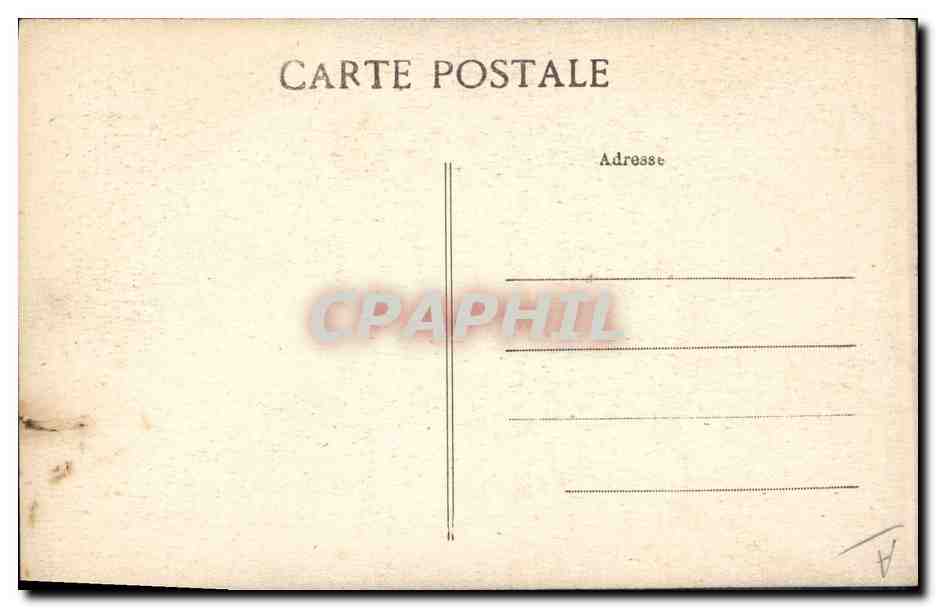 CPA Dentelle Dentelliere Alencon Chateau des Ducs — Verso